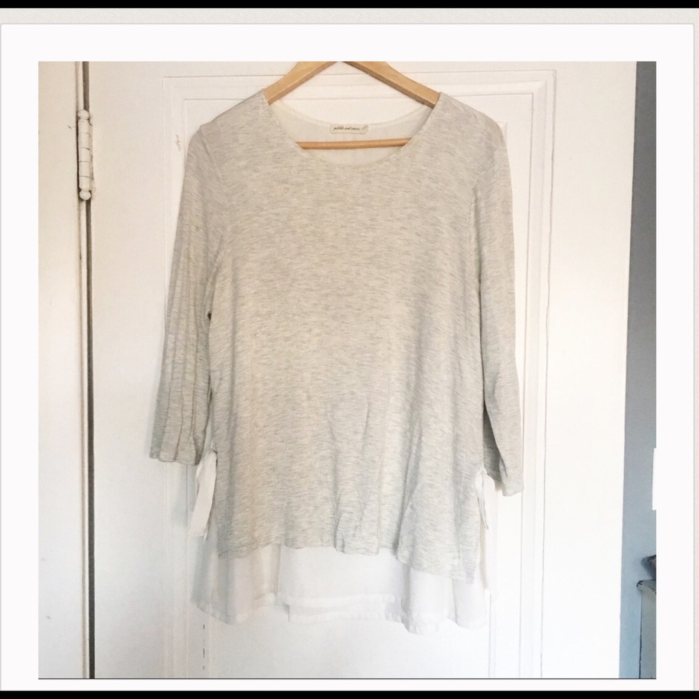 Pebble And Stone Tunic With Side Ties